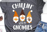 Fall Gnomes Chillin' T-Shirt
