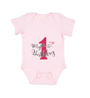 Baby First Birthday Onsie; Baby First Holiday Onsie