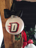Personalized College Christmas Ornament; College personalized Ornament; Logo personalized Ornament;Vinyl Design Personalize