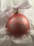 Baby First Christmas Ornament; First Christmas Keepsake Ornament; 1st Christmas Personalized Ornament