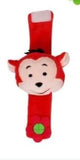 Personalized Baby Wrist Rattle; Baby Wrist Rattle Personalized; Little Animal Wrist Rattles